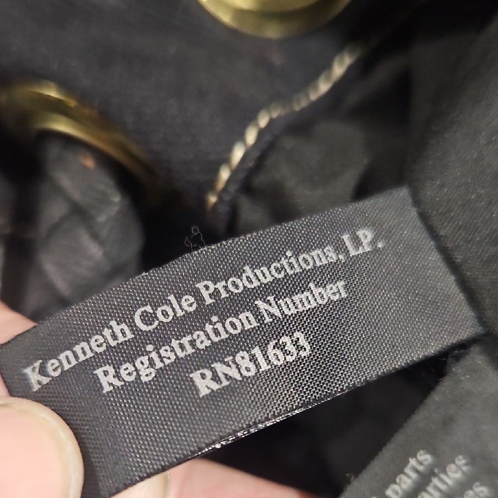 Kenneth Cole Reaction Two-Tone Shoulder Bag - Picture 8 of 11
